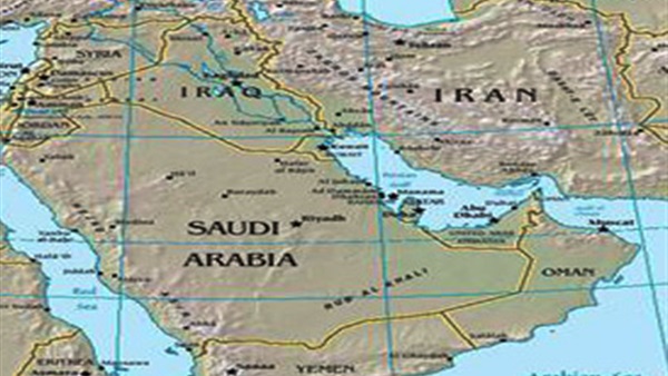 خريطة الخليج